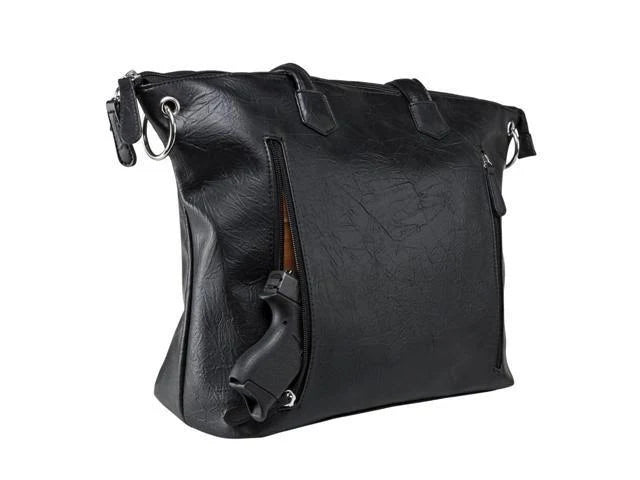 Black Concealed Carry Satchel R9028