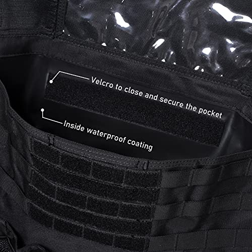 Khaki Tactical Car Seat Back Organizer G655072