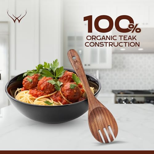 Wooden Spoons and Spatulas 6-Piece Non-Stick Cookware E7510