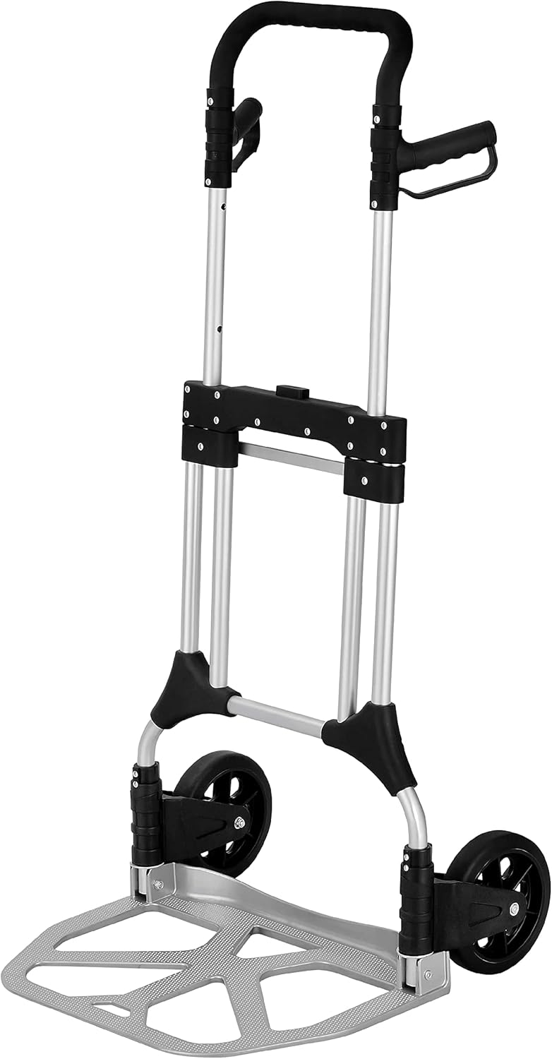 Folding Hand Truck with Telescoping Handle, Pack of 2 Q10342