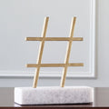 Gold Hashtag F725