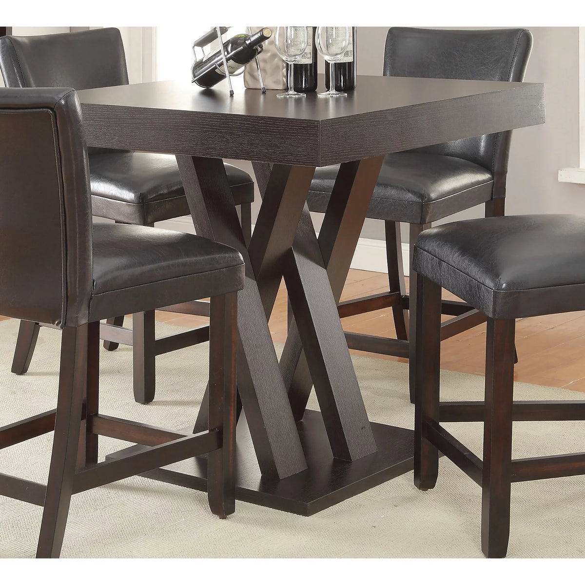 Cappuccino Square Counter Height Table G993