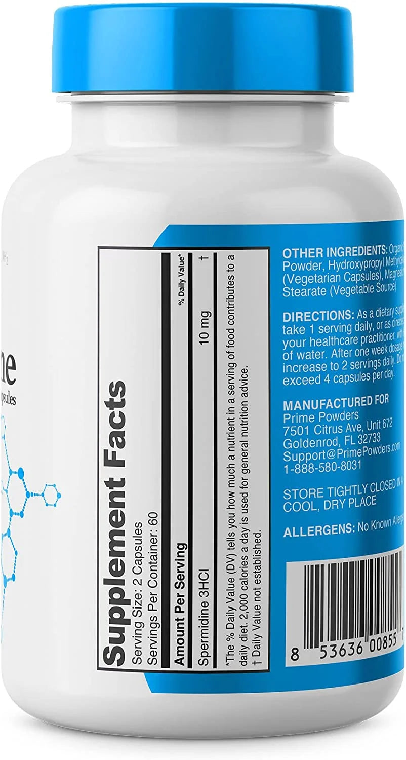 Spermidine Capsules, 99% Concentration I211