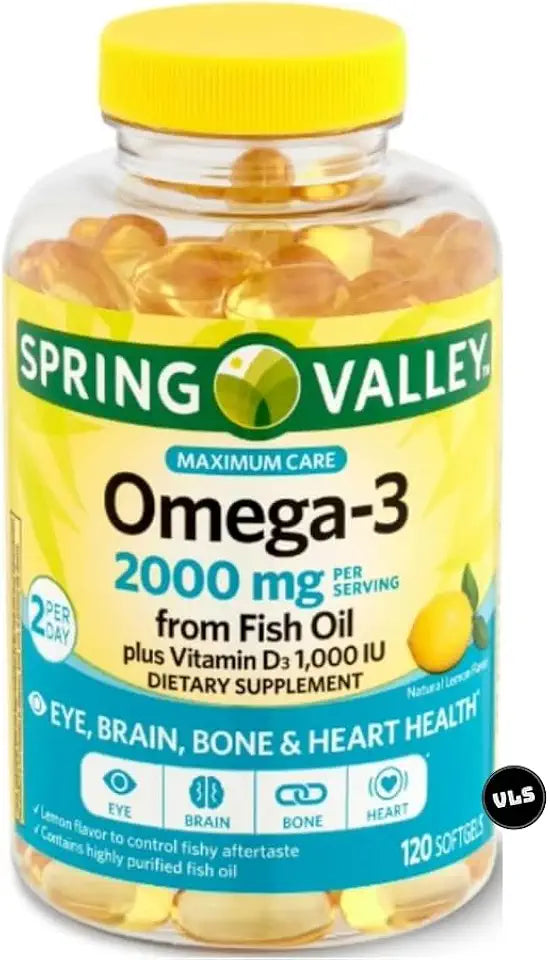 Omega-3 Fish Oil 2000 mg 120 Count G19987