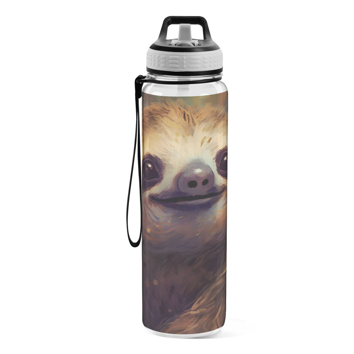 32oz Tritan Leakproof Clear Water Bottle with Straw U266852