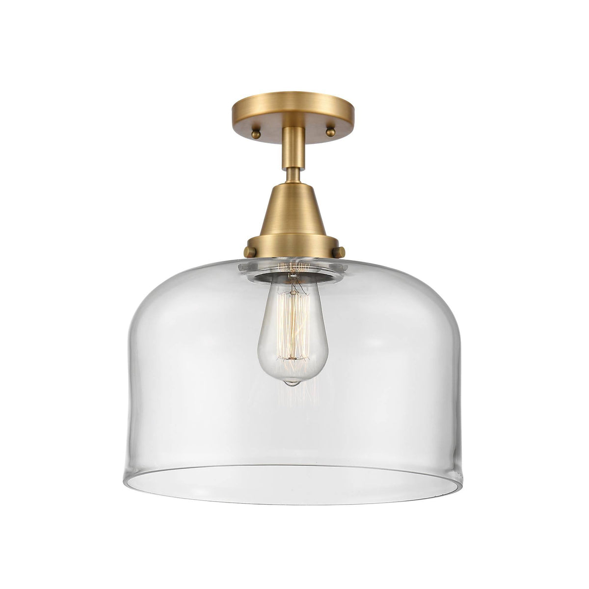 Bell 1 Light Flush Mount B85824