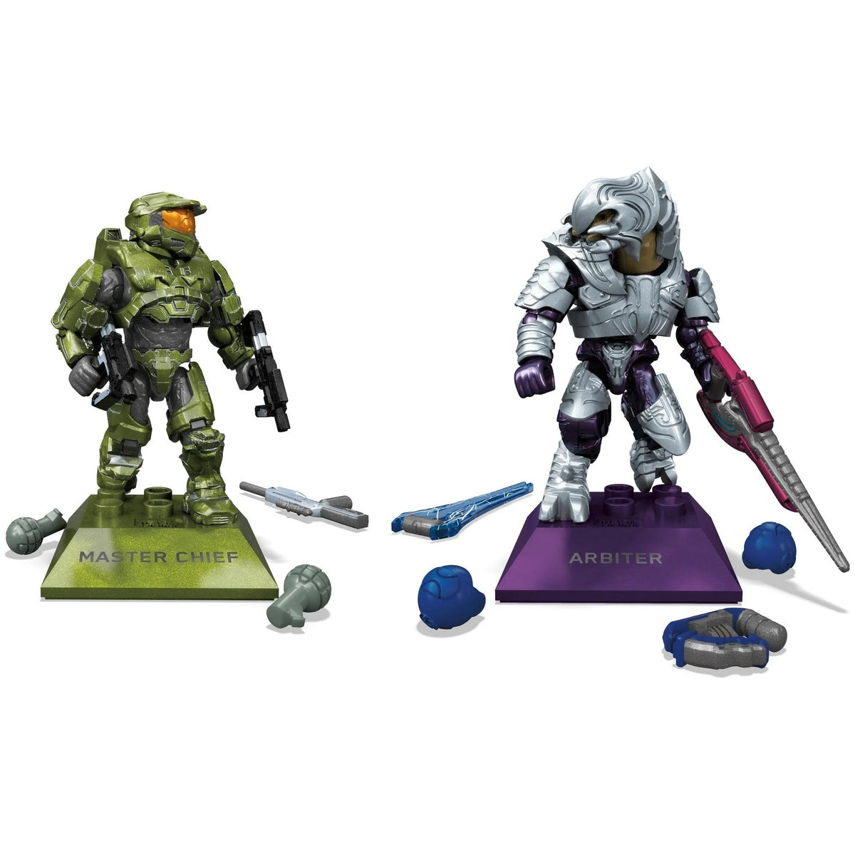 51 Pieces Halo Probuilder Construction Set with Micro Action Figures F387