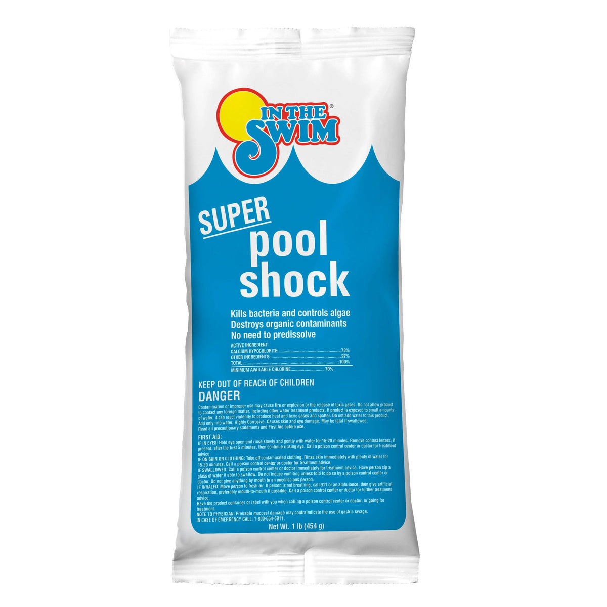 Pool Shock Sanitizer 24 x 1 Pound Bags P5140