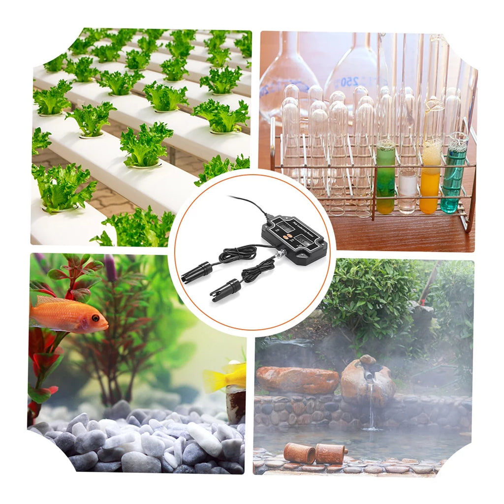 2 in 1 Waterproof Double Display Tester A293