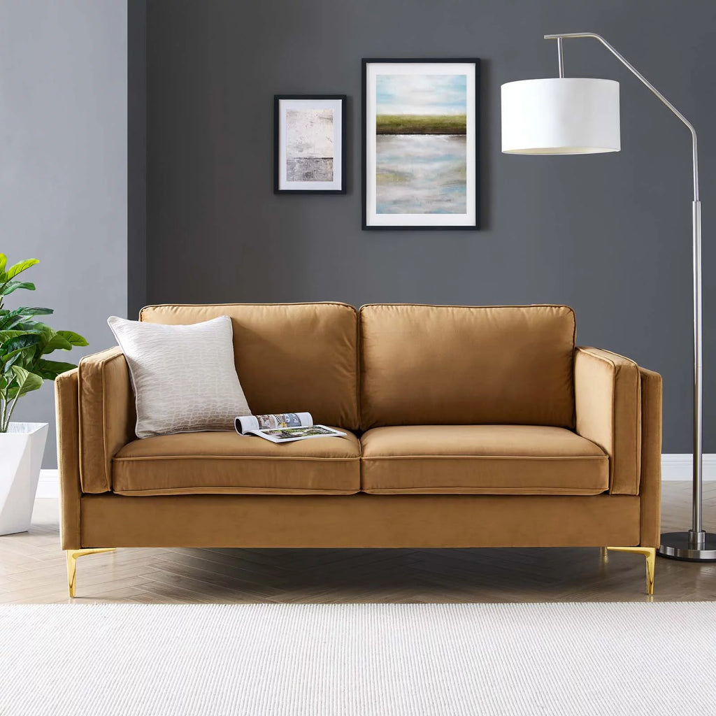 Velvet Sofa H26526