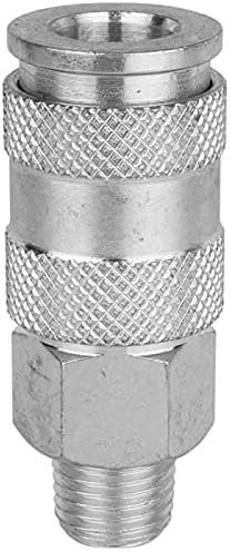 1/4" MNPT High Flow Steel Quick-Connect Coupler Box of 10 Z37401