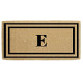 Black Coir Door Mat S990083