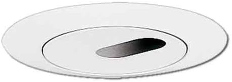 6-Inch Low Voltage Adjustable Slot Aperture with Transformer White J4944
