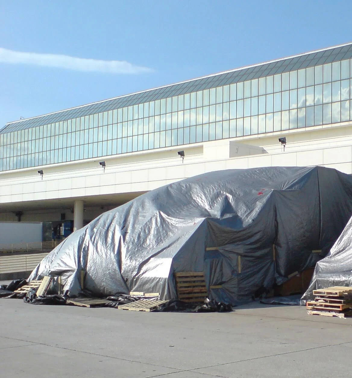 Silver Poly Tarp G98641