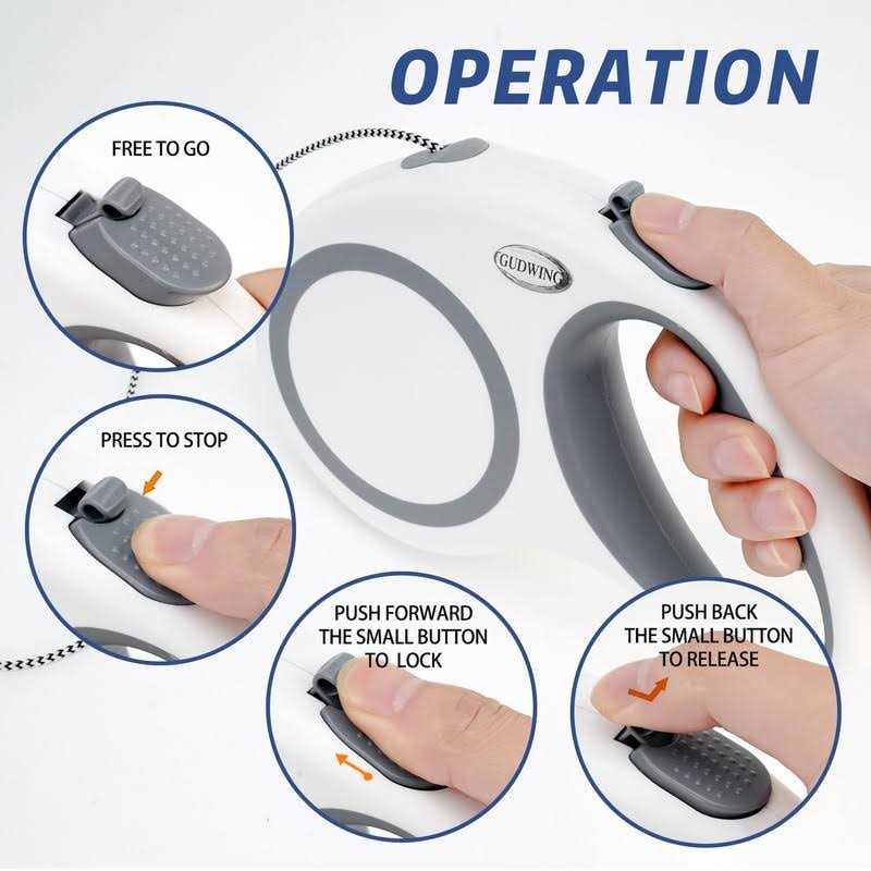 Retractable Dog Leash 30 Ft D558147