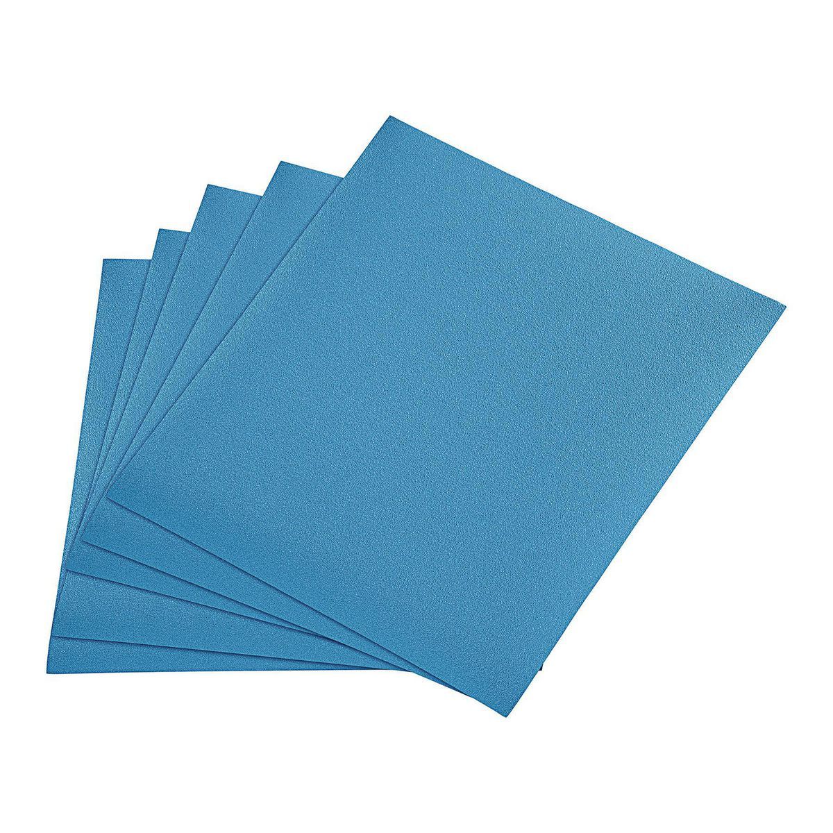 9 in. x 11 in. Ceramic Alumina Dry Sanding Sheet Assortment, 5-Piece A596105