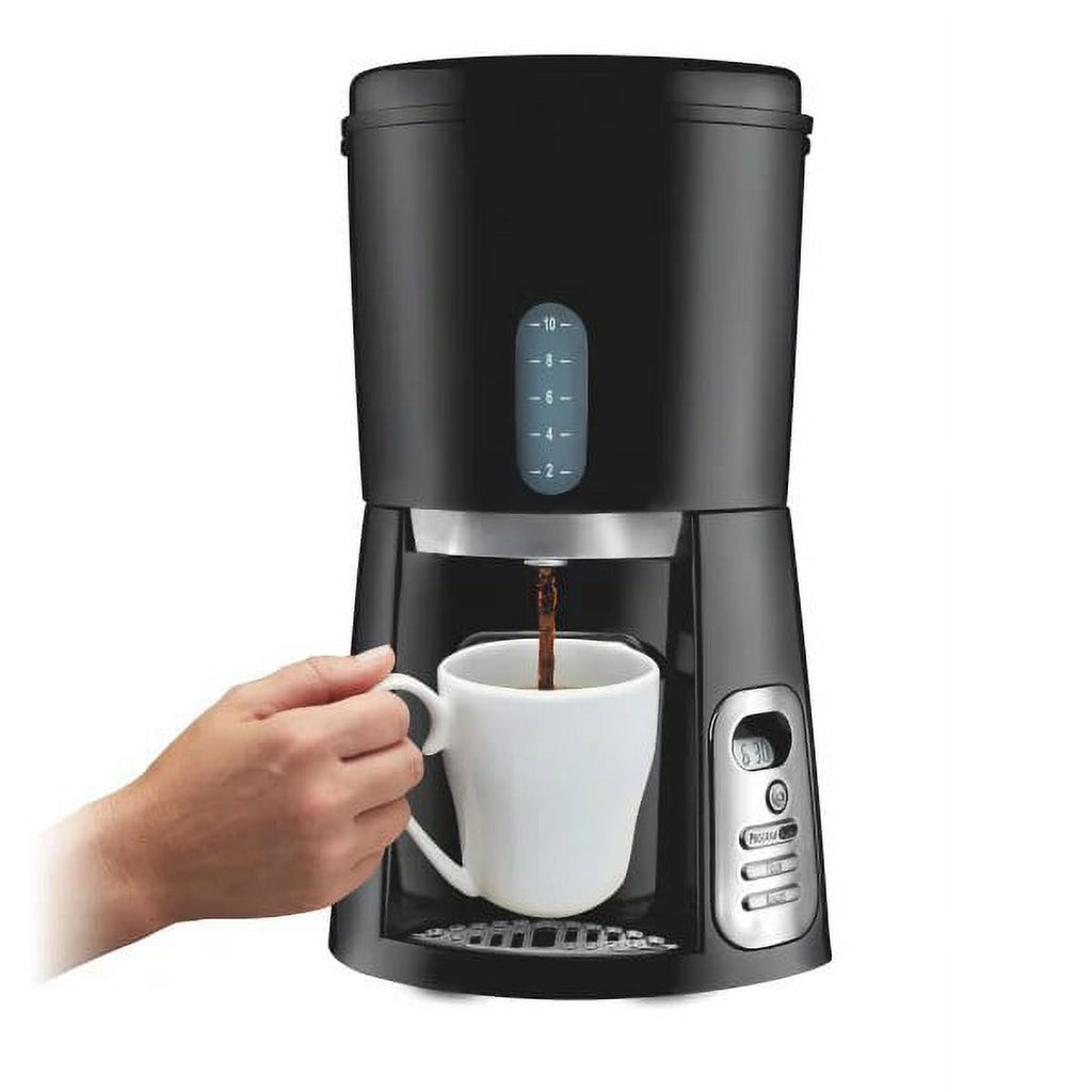 10 Cup Black Coffee Maker B843