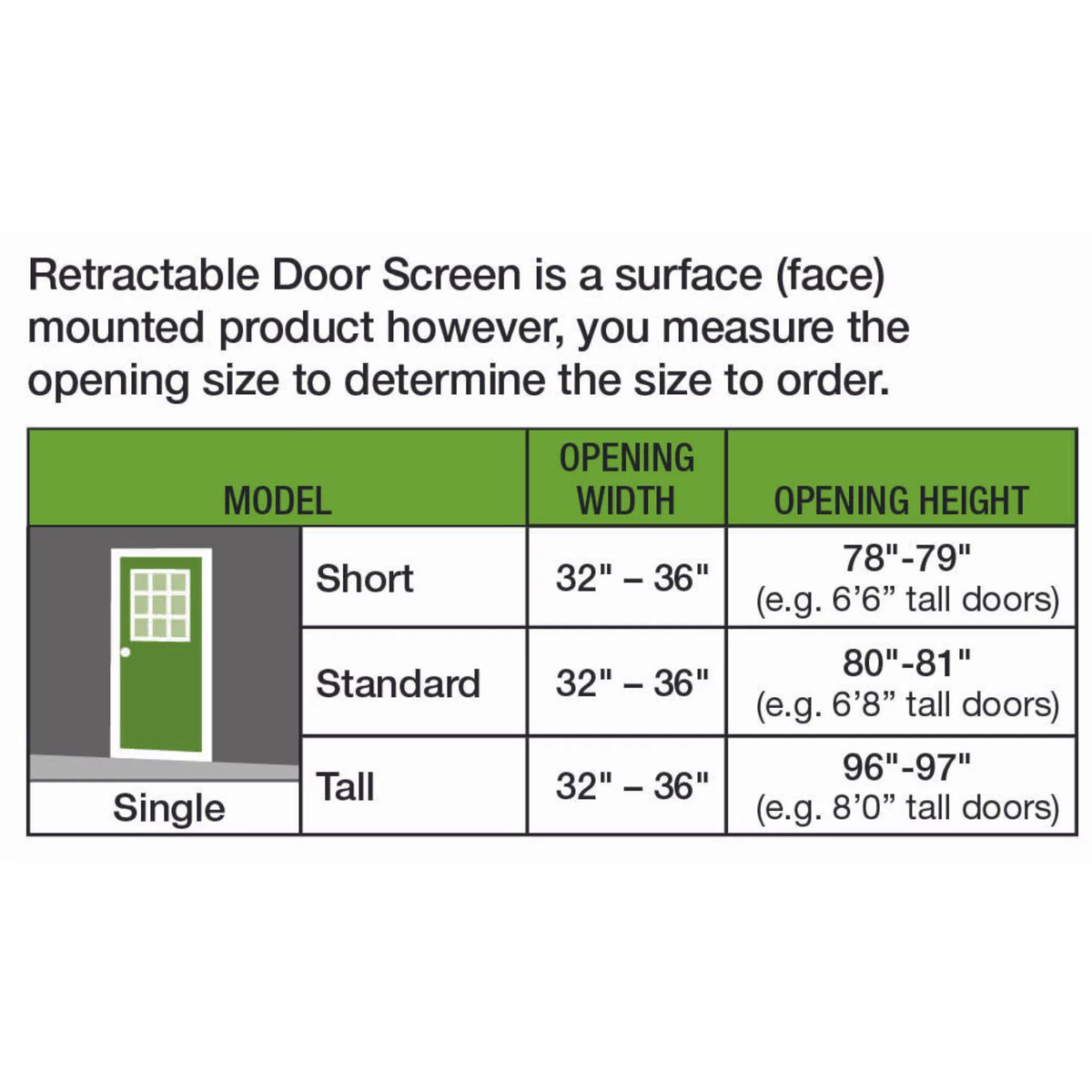 Brown Retractable Door Screen Z84612
