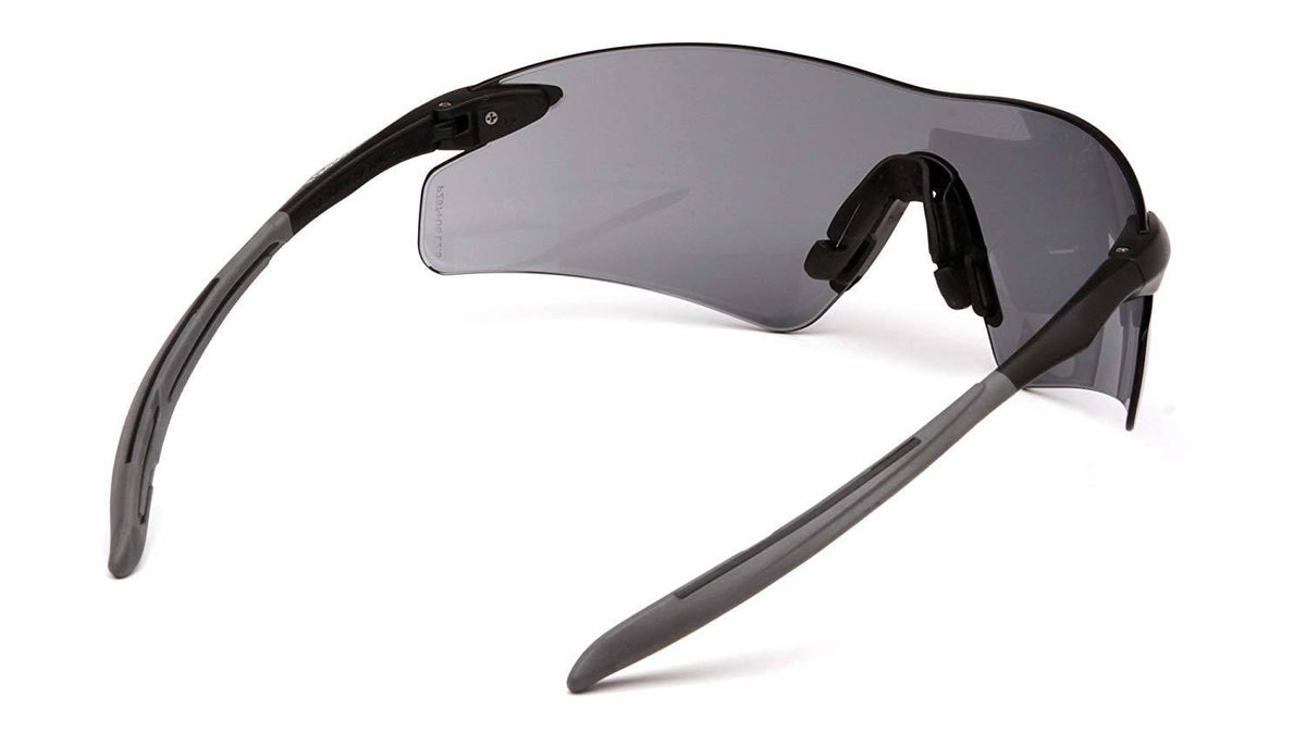 Frameless Lightweight Safety Glasses with Gray Lens Z262