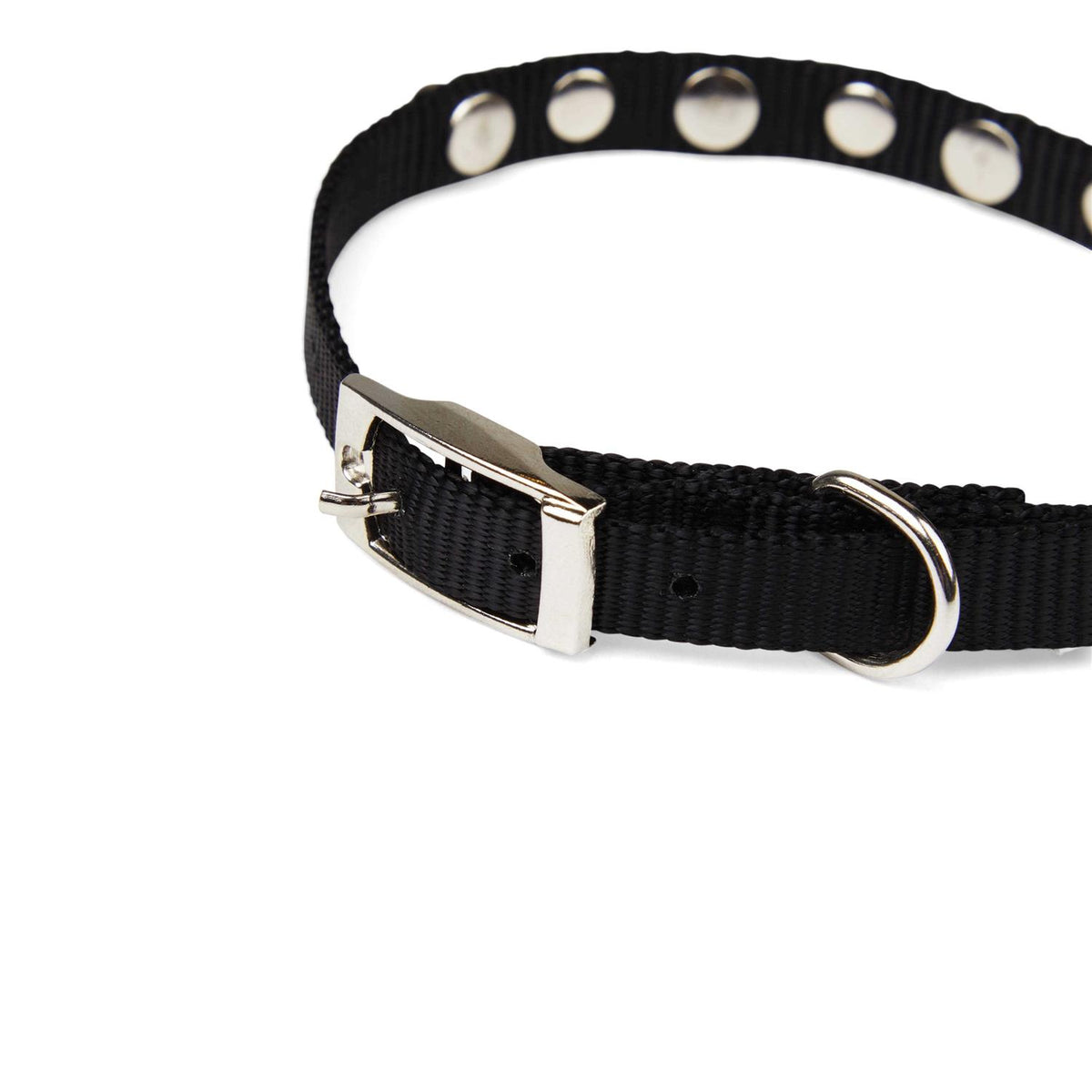 Black Bling Dog Collar W699