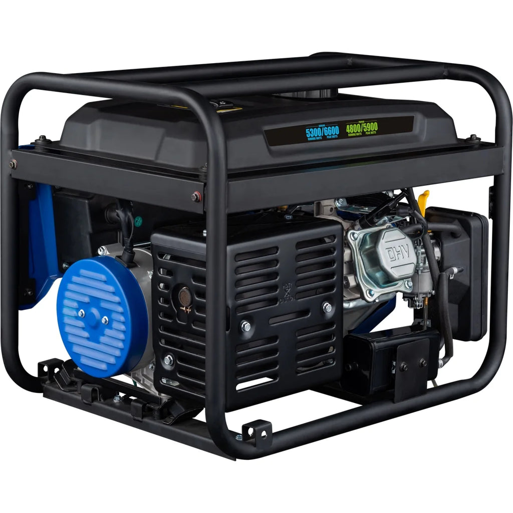 6600 Peak Watt Dual Fuel Portable Generator T6685