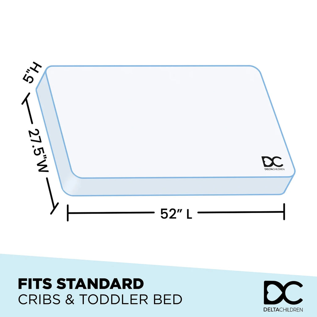 5.5 Dual Sided Crib & Toddler Mattress G47746