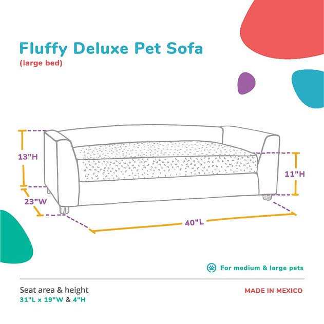 Fluffy Deluxe Pet Bed I461