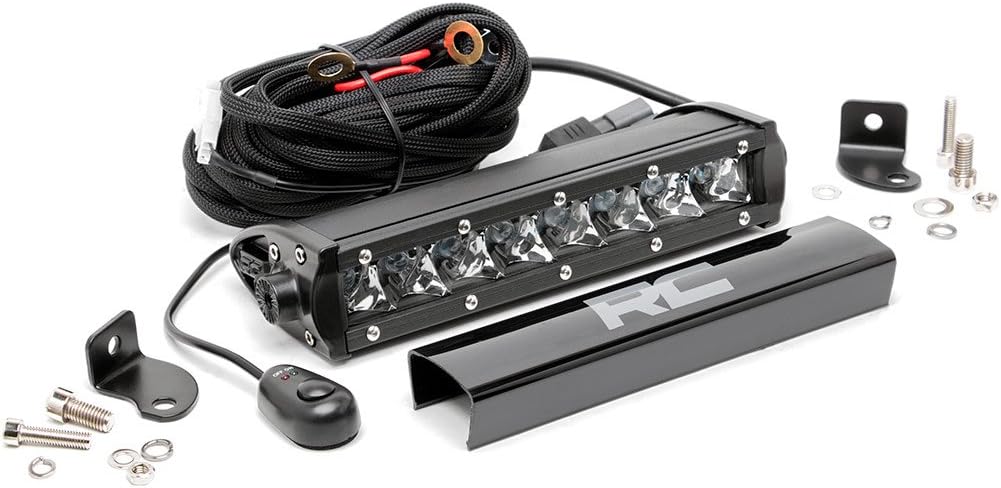 8" Chrome CREE LED Light Bar Pack of 2 Q722180