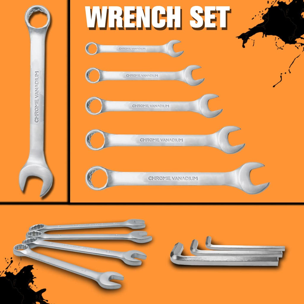187-Piece Tool Kit with Wheels Tool Box I681