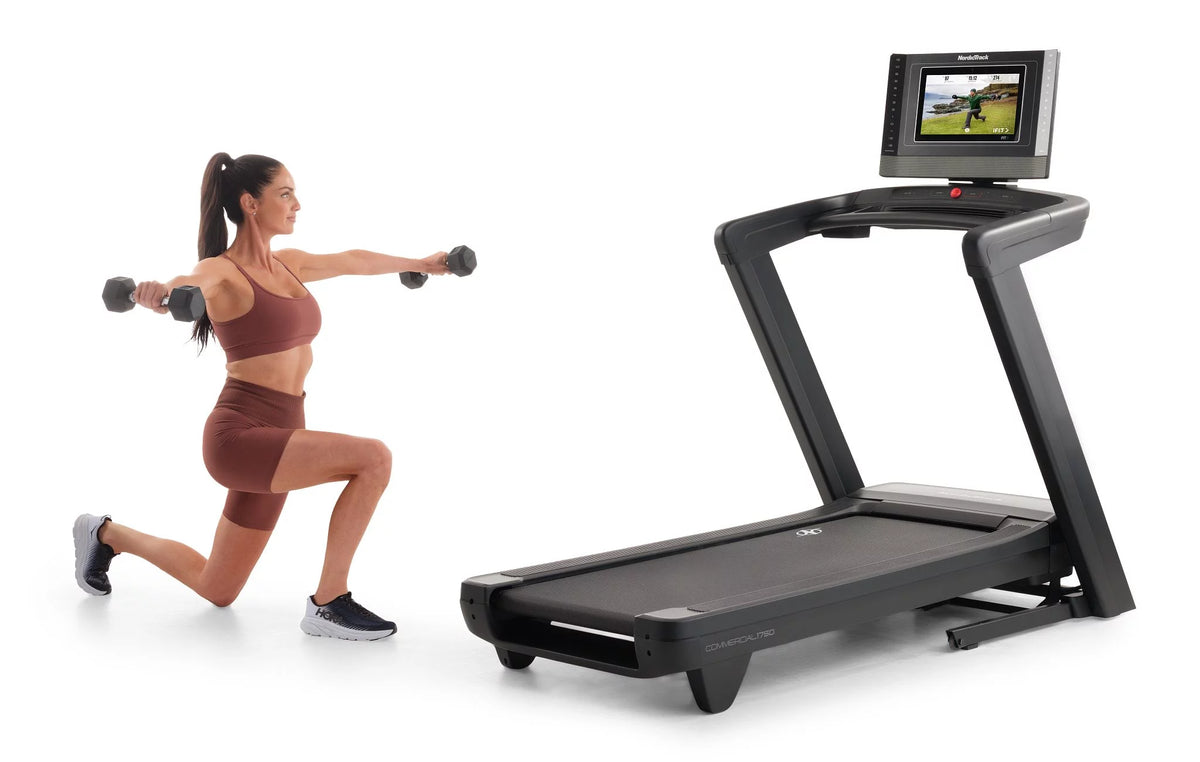 Treadmill with 14” Pivoting Touchscreen T907307