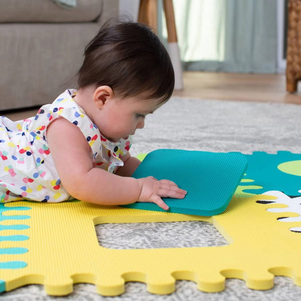 Multicolor Soft Foam Puzzle Mat W418185