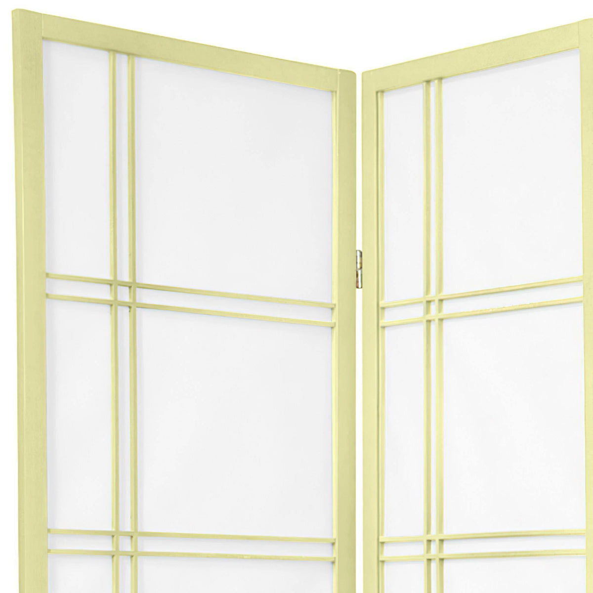 Ivory 5 Panel Shoji Screen V5784