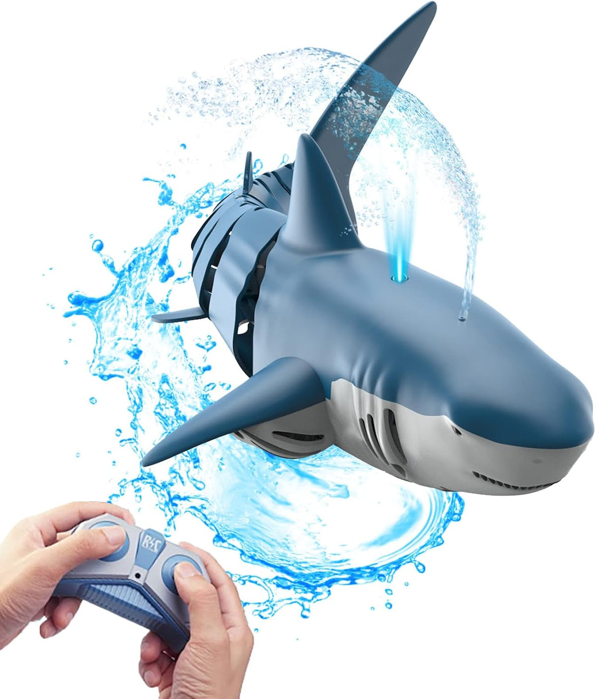 Black Remote Control Pool Shark Toy, Pack of 2 T294361