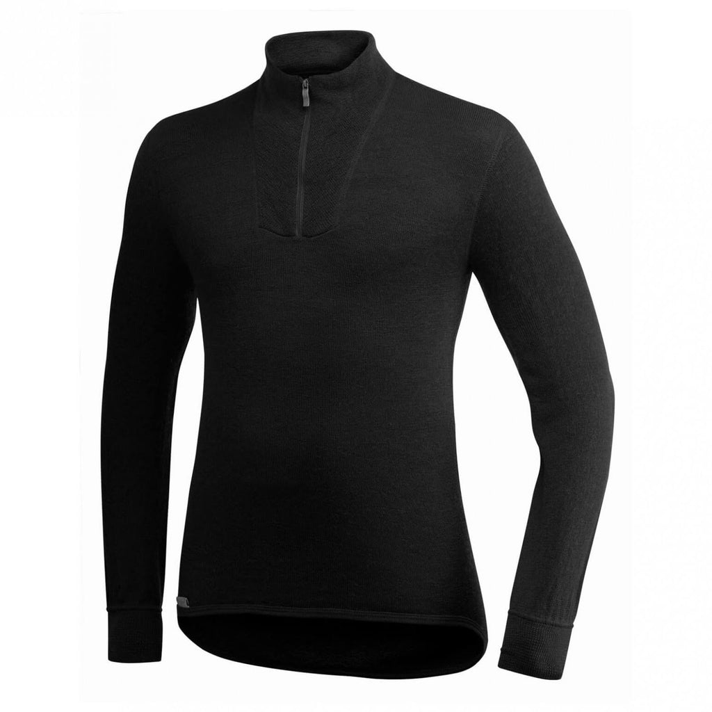 Black Zip Turtleneck Y919