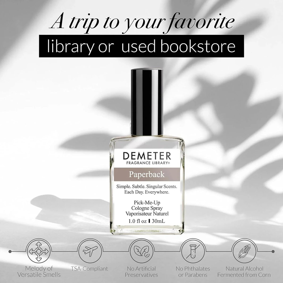 Paperback Cologne Spray 3.4 oz P3821