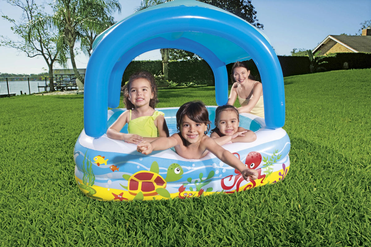 55 x 55 Inflatable Square Kiddie Pool Z736517