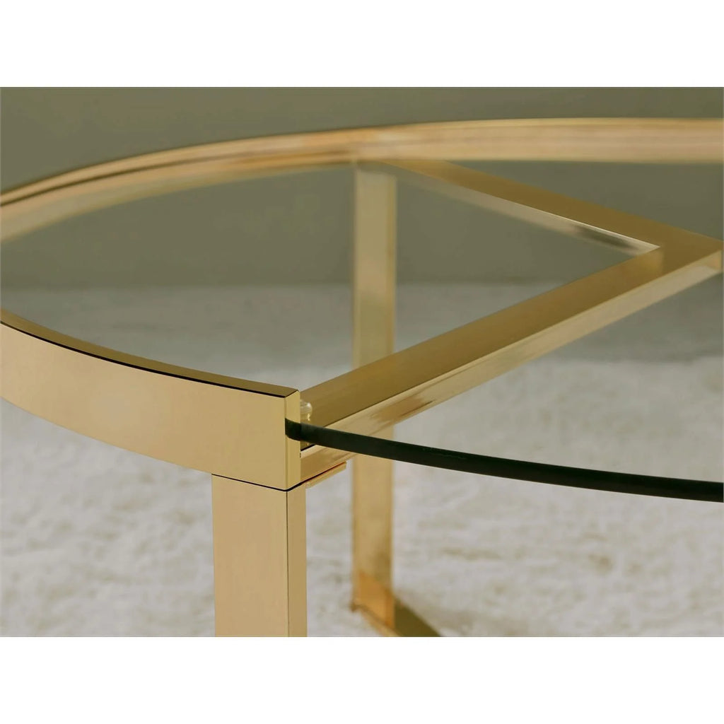 2-piece Metal Round Nesting Table J694372