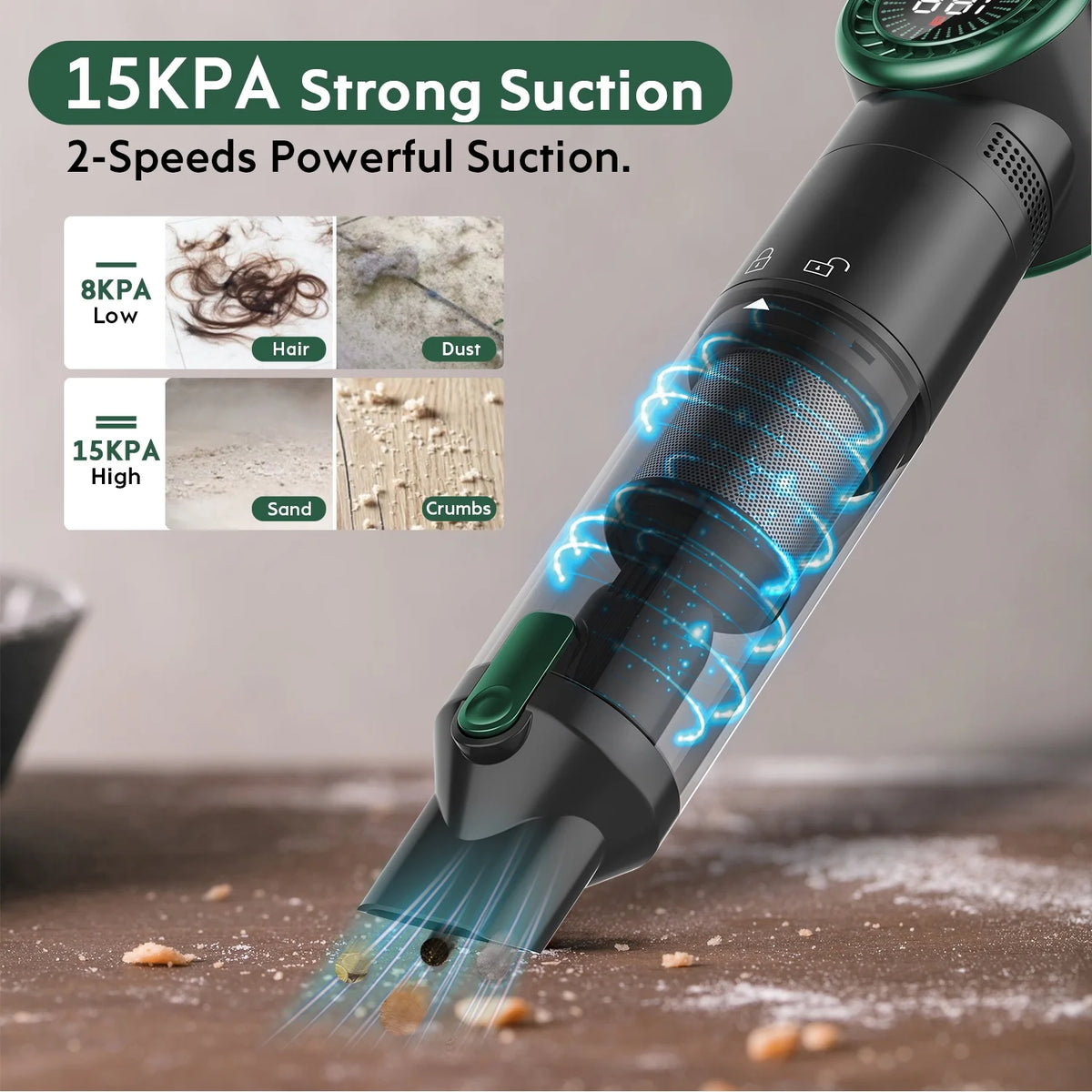 Handheld Cordless Vacuum E34348