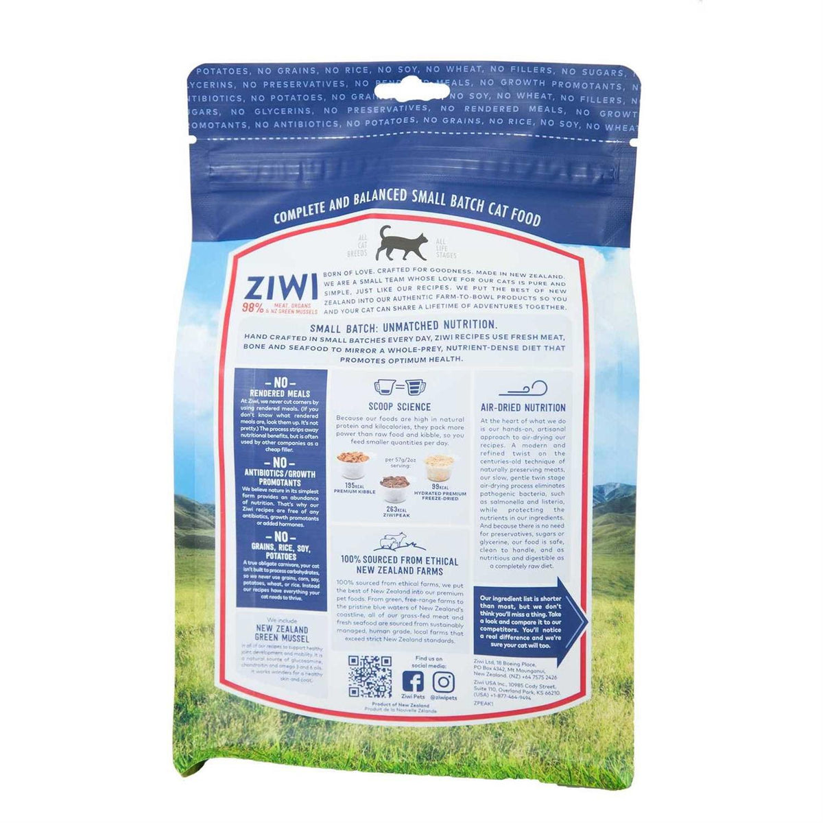 Air Dried Venison Cat Food I82562