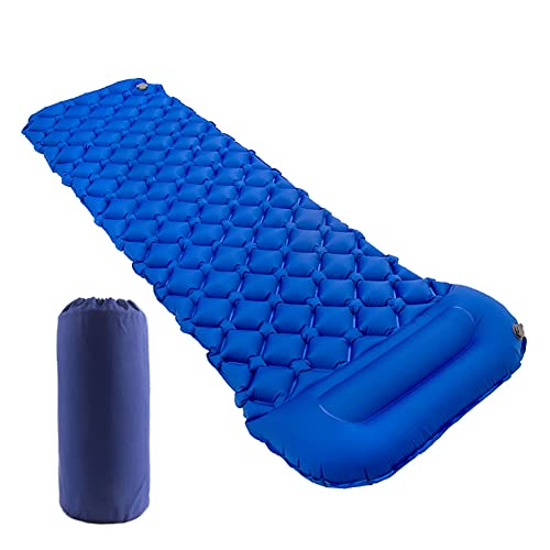 Inflatable Camping Sleeping Pad with Pillow X685770